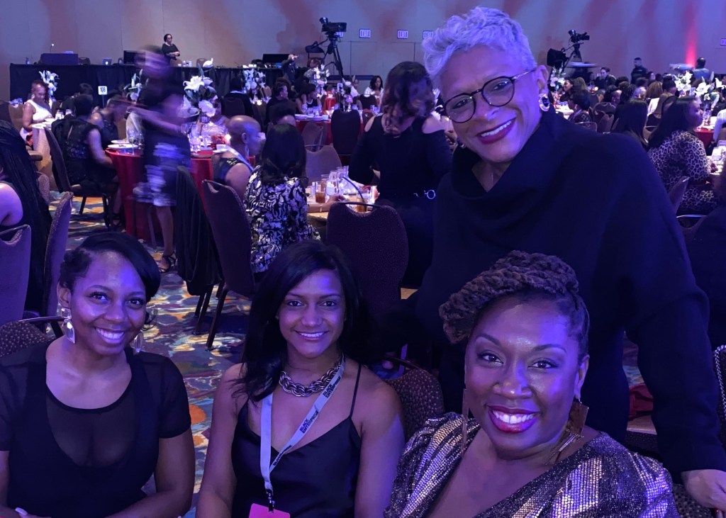 Sandra Sims-Williams, SVP, D&I, Nielsen, hosts associates at Black Enterprise's Women of Power Summit